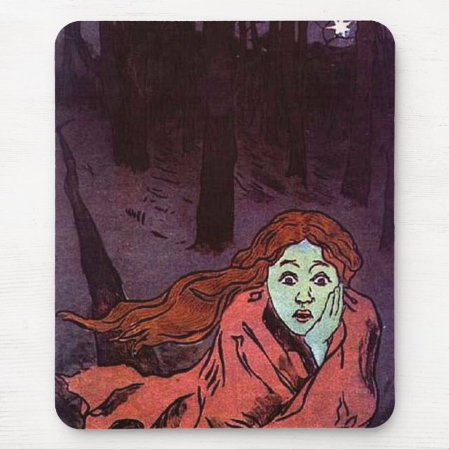 Navigating Trauma Face Of Fear Mouse Pad (Front)