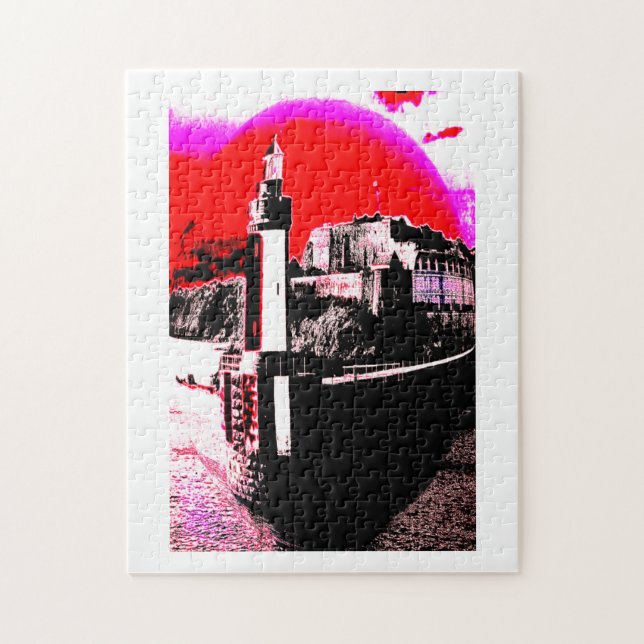 Navigation light art jigsaw puzzle (Vertical)