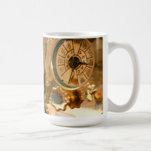 Navigational Gauges And Instruments On Submarine Coffee Mug
