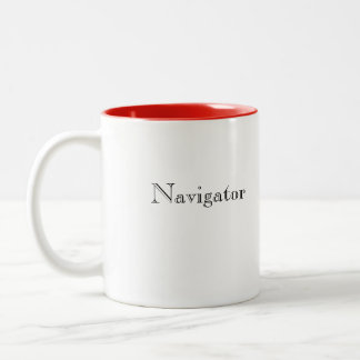 Navigator Two-Tone Coffee Mug