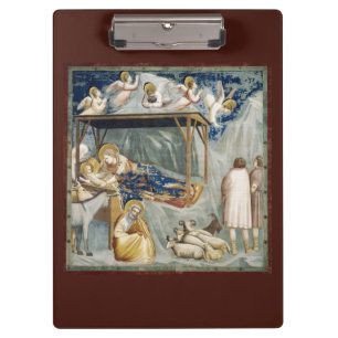 Navitity (Birth of Jesus Christ) (by Giotto) Clipboard