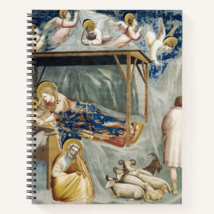 Navitity (Birth of Jesus Christ) (by Giotto) Notebook
