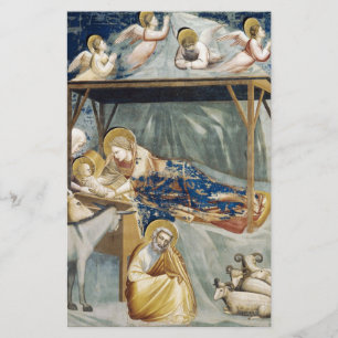 Navitity (Birth of Jesus Christ) (by Giotto) Stationery