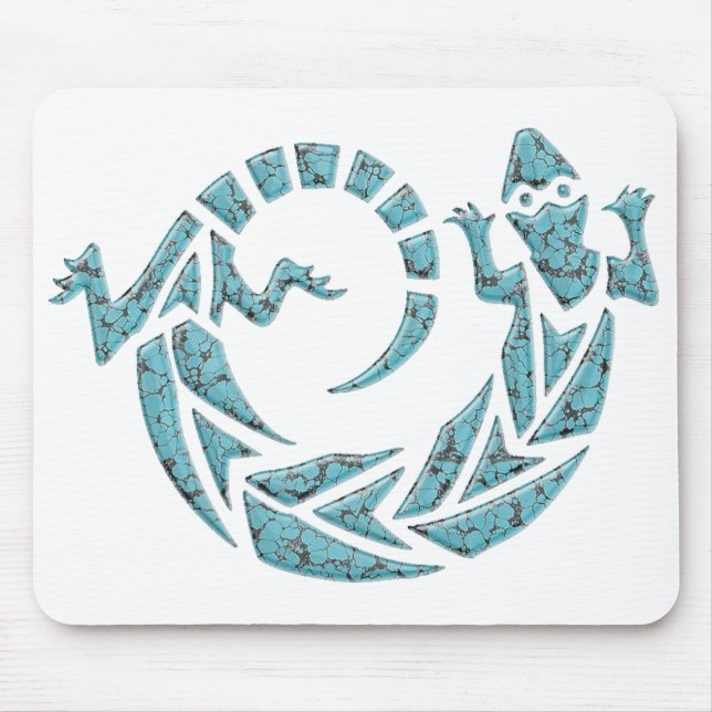 Navtive Amerian Lizard Mousepad (Front)