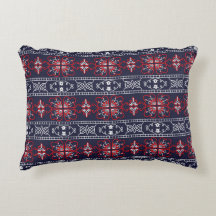 Navy Accent Pillows for Living Room Decoration
