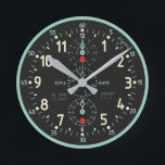 NAVY Aircraft Clock imitation<br><div class="desc">U.S. NAVY A-10 Aircraft Clock imitation</div>