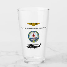 Navy Aircrew Photographer USS G.H. Bush with helo 