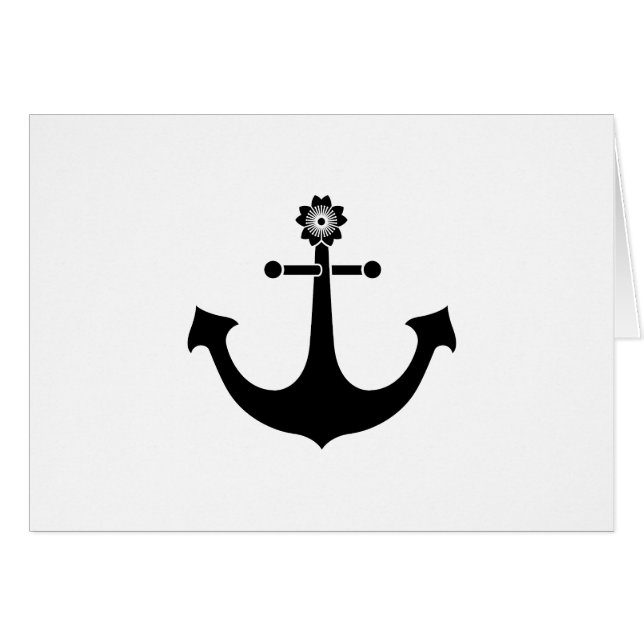 Navy anchor (Front Horizontal)
