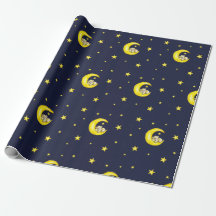 Navy and Gold Twinkle Little Stars