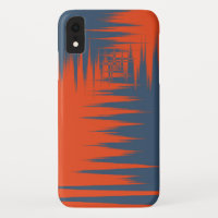 Navy and Orange