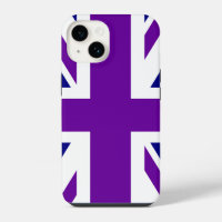 Navy and Purple Union Jack