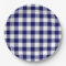 Navy and White Gingham Pattern