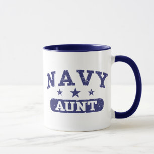 Navy Aunt Mug