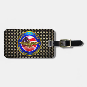 Navy Aviator Luggage Tag
