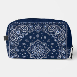 Navy Bandanna Paisley Go-To Bag Organiser