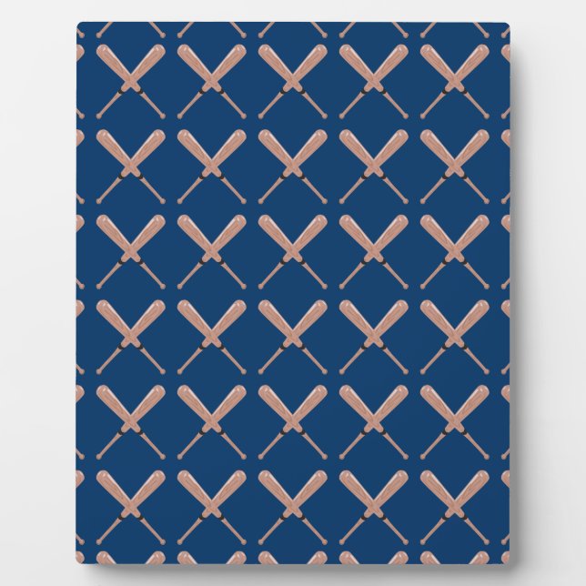 Navy Baseball Bat Plaque (Front)