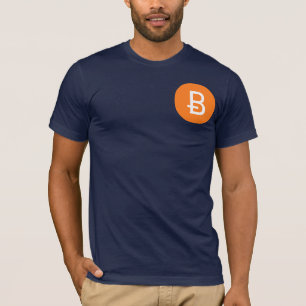Navy Bitcoin Tee