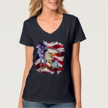 Navy Blue 250th Anniversary of the USA Landmarks