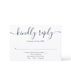 Navy Blue Anchor Monogram Nautical Wedding