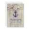 Navy Blue Anchor Rustic Nautical Bridal Shower