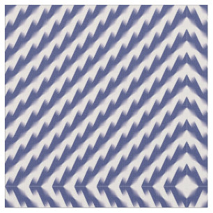 Navy Blue and Pink Diagonal Color Block Ombre Zig Fabric