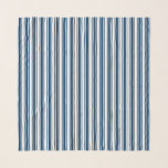 Navy blue and white candy stripes scarf<br><div class="desc">Navy blue and white candy stripes</div>