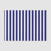 Navy blue and white candy stripes