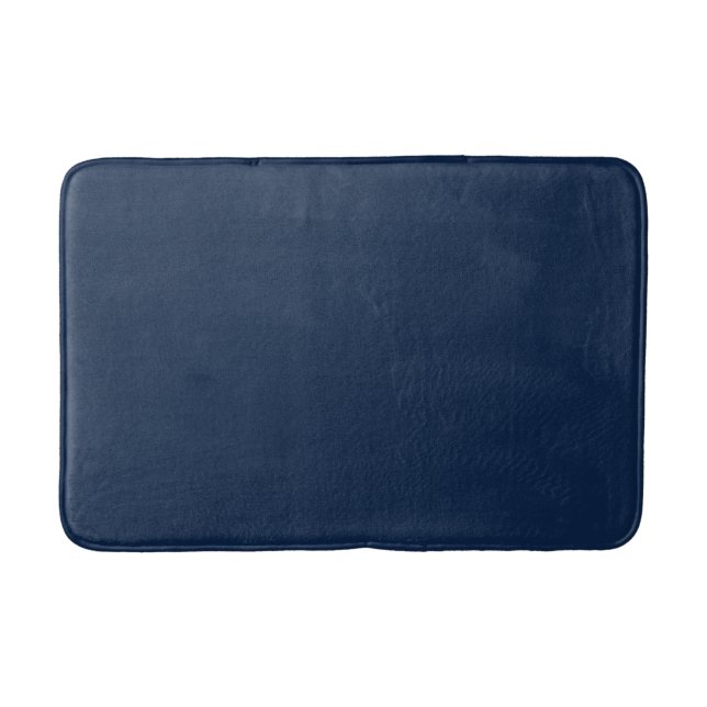 Navy Blue Bath Mat (Front)