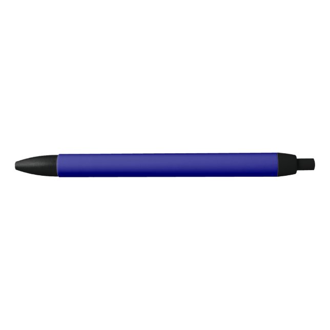 Navy Blue Black Ink Pen (Front)