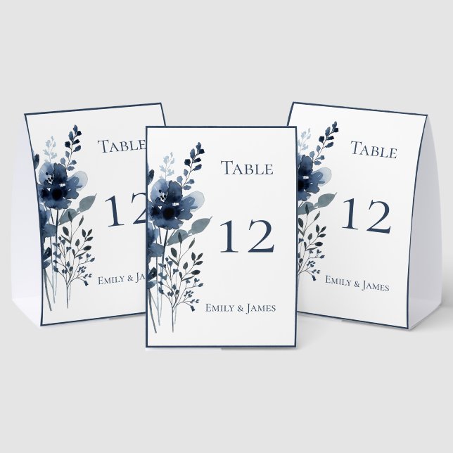Navy Blue Botanical Wedding (Insitu(Multi))