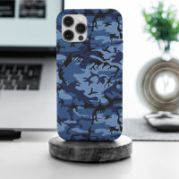 Navy Blue Camouflage, Military, Army