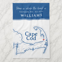 Navy Blue Cape Cod Map New Home