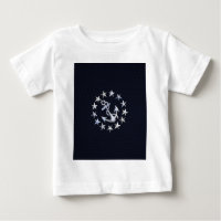 Navy Blue Carbon Fibre Nautical Yacht Flag Print