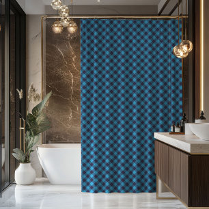 Navy Blue Curtain Timeless Tartan Gift for Men