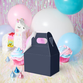 Navy Blue Favour Box