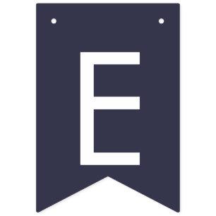 navy blue floral Ivory Rose wedding party BUNTING