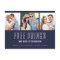 Navy Blue Funny Photo Wedding Save the Dates