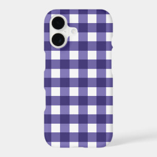 Navy blue gingham