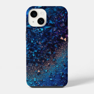 Navy Blue Glitter iPhone Mate Tough Case