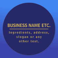 Navy Blue & Gold Multi-Purpose