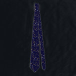 Navy Blue Gold Star Pattern Work, Graduation, Gift Tie<br><div class="desc">Beautiful star pattern tie for every occasion. Gift this tie to a friend,  family member,  or colleague on their birthday or special occasion.</div>