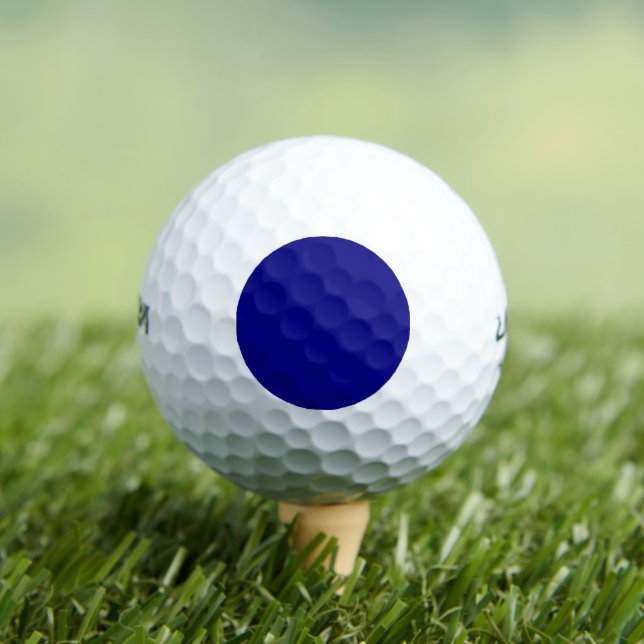 Navy Blue Golf Balls (Insitu Tee)