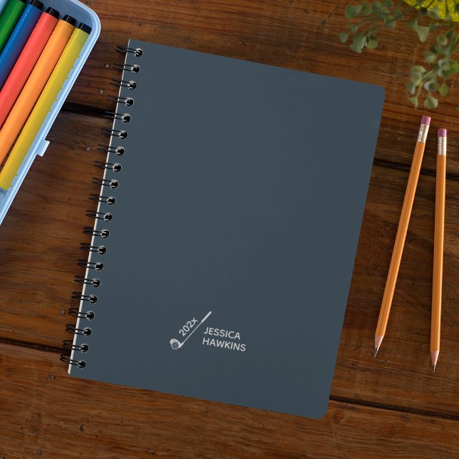 Navy Blue Golf Club Personal Weekly Planner (Creator Uploaded)