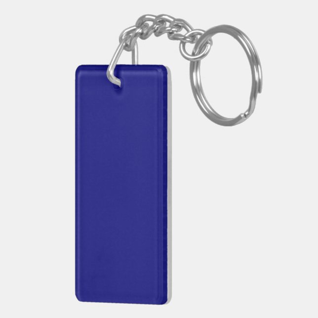 Navy Blue Key Ring (Back Right)