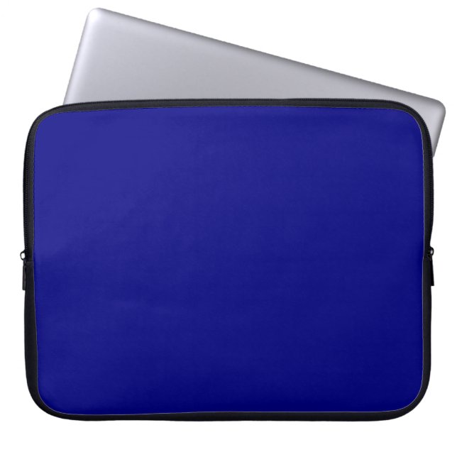 Navy Blue Laptop Sleeve (Front)