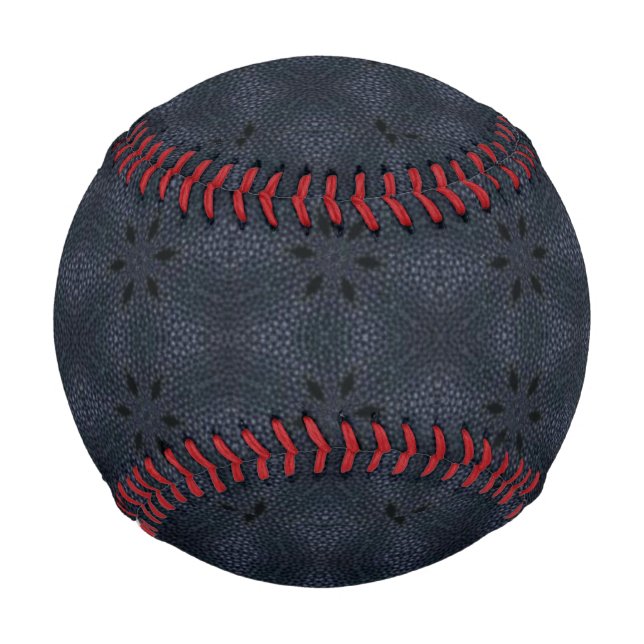 Navy blue leather baseball (Front)