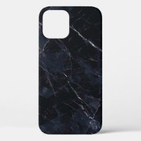 Navy blue marble: stone texture.