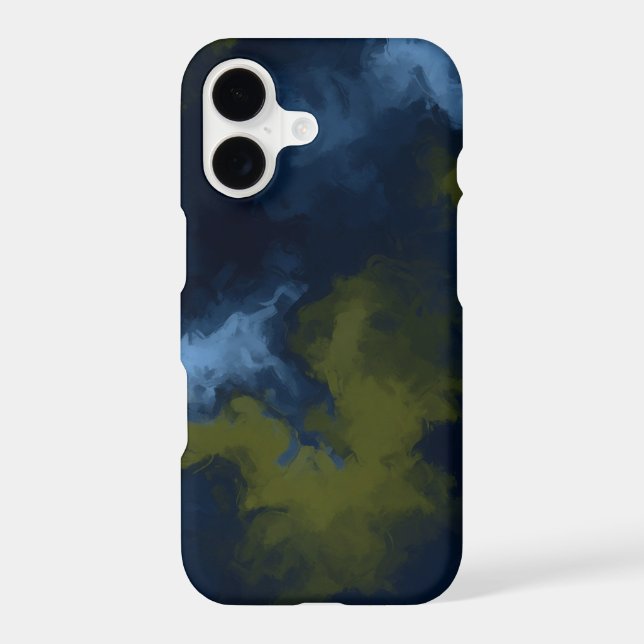 navy blue mixture of colors with olive green (Back)