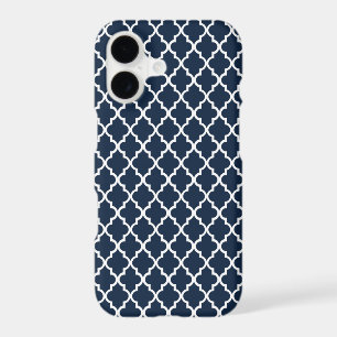 Navy Blue Moroccan Pattern Mod iPhone 7 case