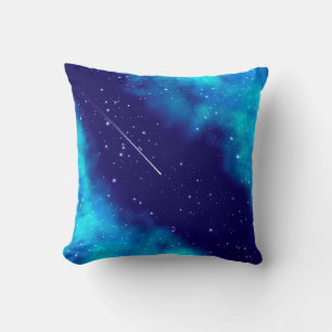 Navy Blue Nightsky milkyway, galaxy, stars, night, Cushion